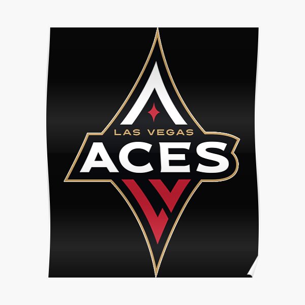 Las Vegas Aces Logo Poster For Sale By Jessictchell Redbubble