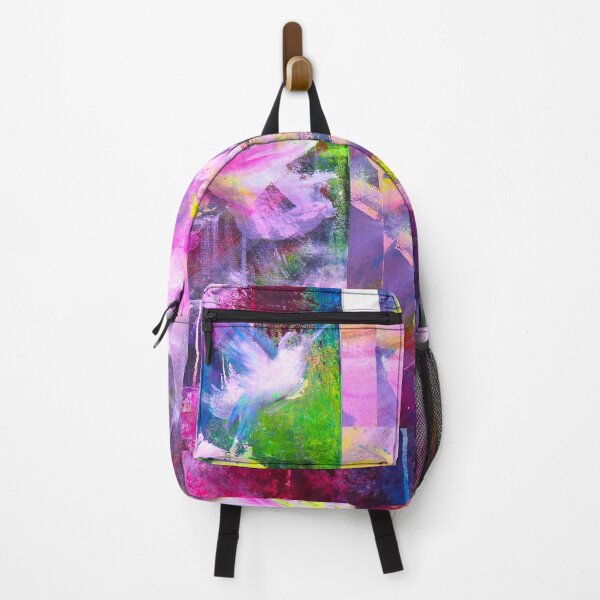 Item preview, "Flutter" Abstract design backpack designed and sold by Kareliaflores86.