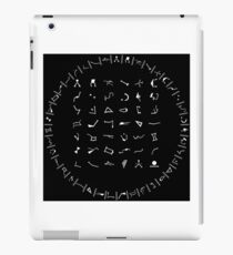 Stargate alphabet iPad Case/Skin