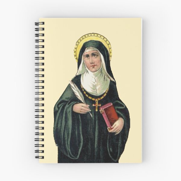 Item preview, St. Hildegard of Bingen Nun Saint designed and sold by softbluehum.