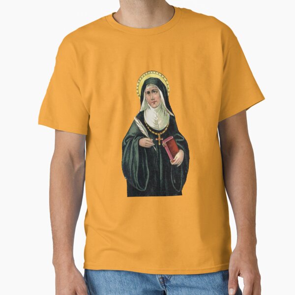 Item preview, St. Hildegard of Bingen Nun Saint designed and sold by softbluehum.