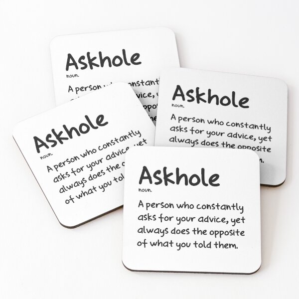 Item preview, Askhole Definition Funny designed and sold by allysmar.
