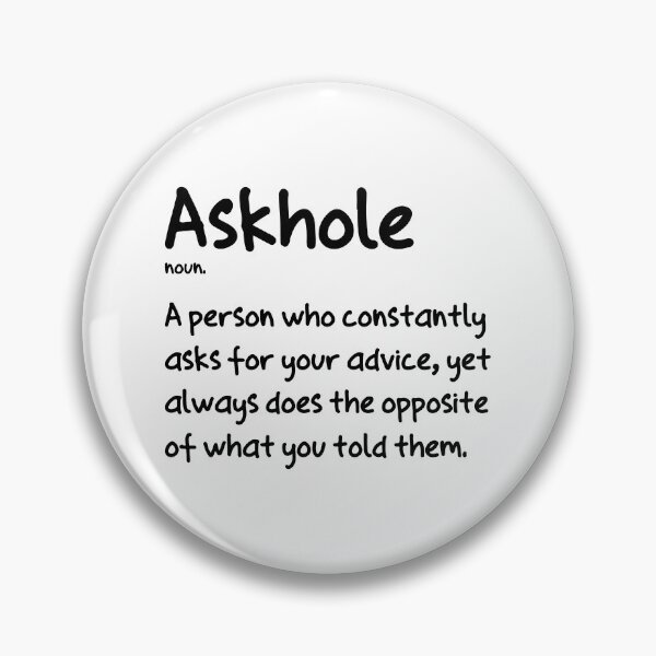 Item preview, Askhole Definition Funny designed and sold by allysmar.