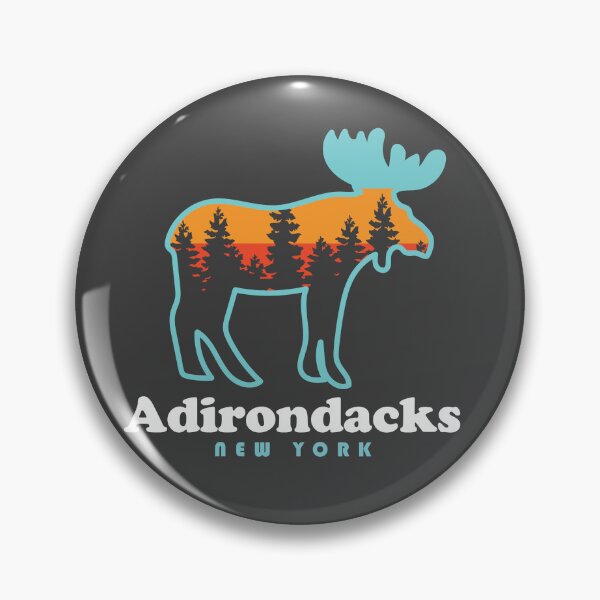 Item preview, Adirondacks New York Moose High Peaks Mountains designed and sold by yelly123.