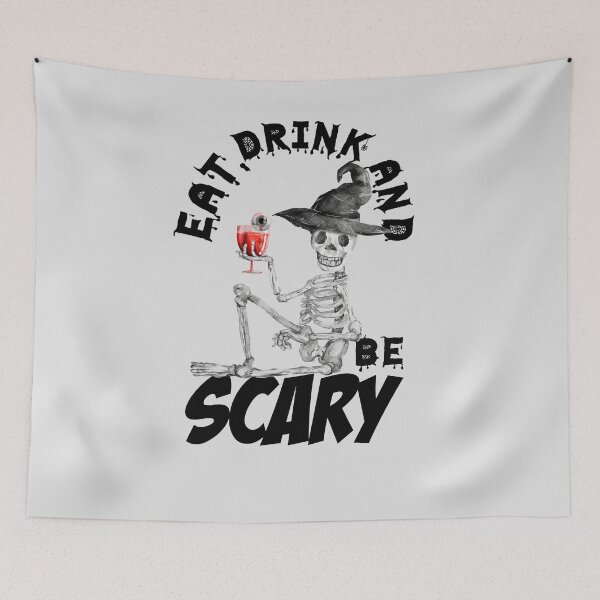 Item preview,    Eat Drink And be Scared designed and sold by Gothic Fantasy.