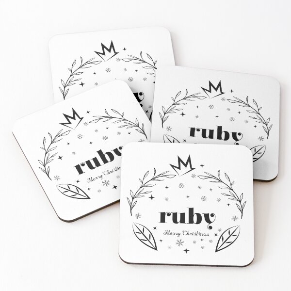 Item preview, ruby christmas gift designed and sold by Proud Pro Gifts.