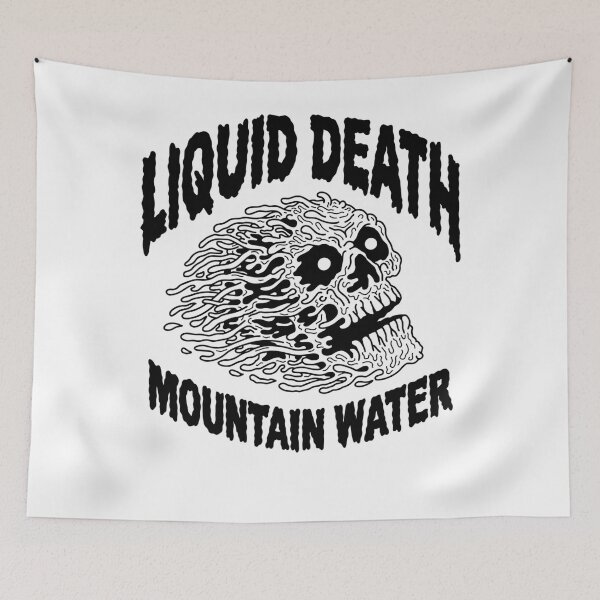 Item preview, Liquid Death is a canned-water company   designed and sold by jessictchell.