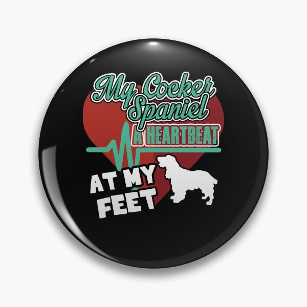 Item preview, My Cocker Spaniel A Heartbeat At My Feet designed and sold by UnknownArtistt.