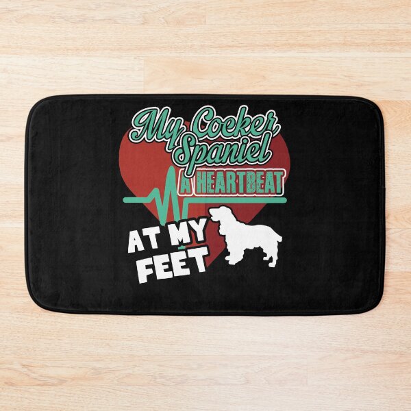 Item preview, My Cocker Spaniel A Heartbeat At My Feet designed and sold by UnknownArtistt.