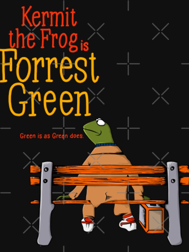 Kermit the frog forrest green 