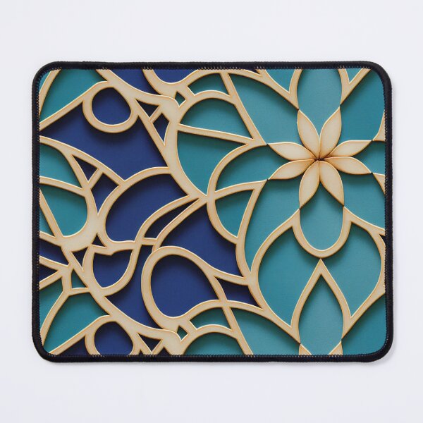 Item preview, Flower Moroccan Tile Pattern designed and sold by melbournedesign.