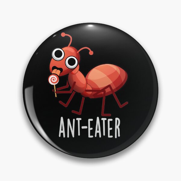 Item preview, Ant-eater Funny Ant Puns (Dark BG) designed and sold by punnybone.