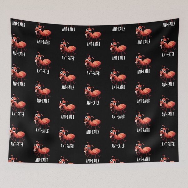 Item preview, Ant-eater Funny Ant Puns (Dark BG) designed and sold by punnybone.