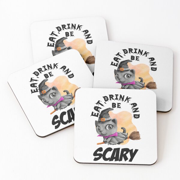 Item preview,   Eat Drink And be Scared designed and sold by Gothic Fantasy.