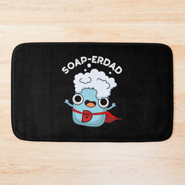 Item preview, Soap-erdad Funny soap Dad Puns (Dark BG) designed and sold by punnybone.