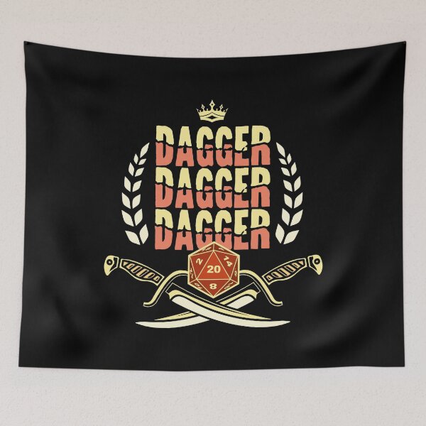 Item preview, Dagger Dagger Dagger designed and sold by D20Tees.