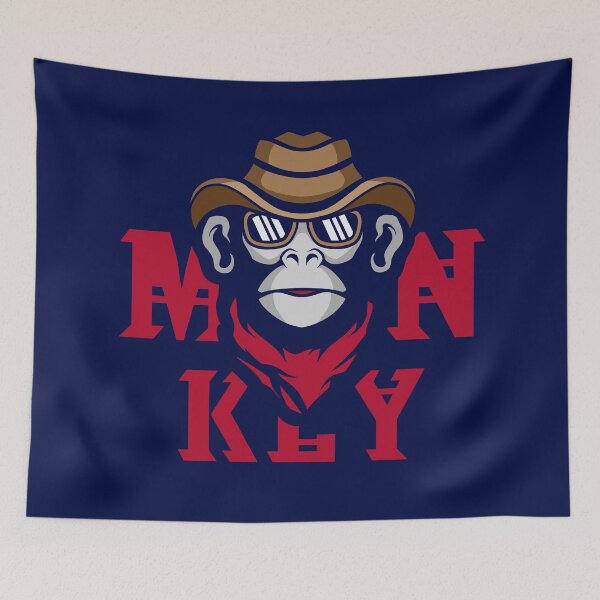 Item preview, Cowboy monkey.  designed and sold by Christosign.