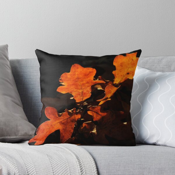 Item preview, Oak tree leaves in fall colors with dark background. designed and sold by KerstinB.