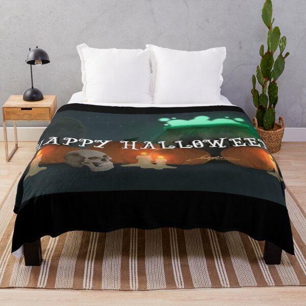 Item preview, Happy Halloween (letters with BG) designed and sold by AuCo47.