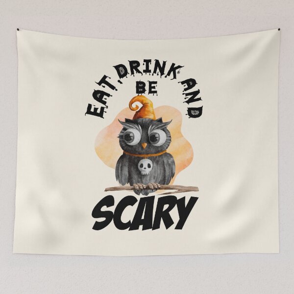 Item preview,    Eat Drink And be Scared designed and sold by Gothic Fantasy.