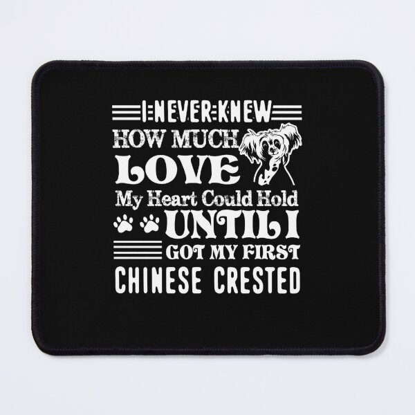 Item preview, I Love Chinese Crested designed and sold by UnknownArtistt.