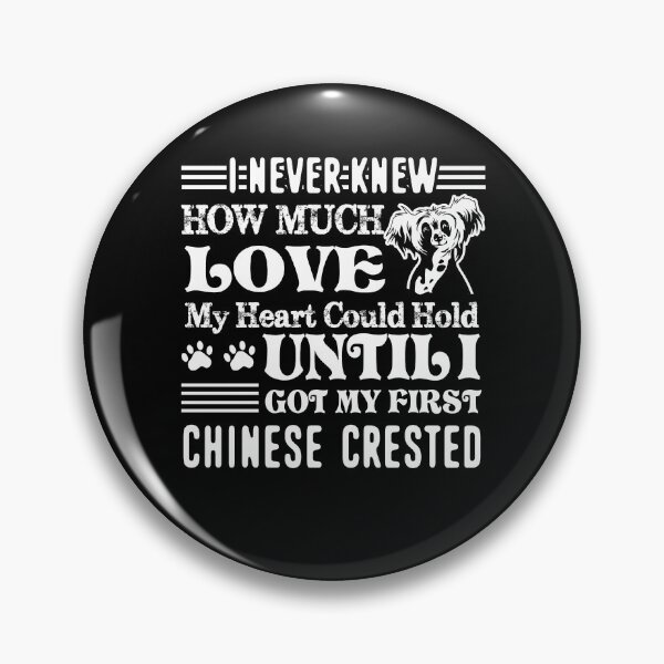 Item preview, I Love Chinese Crested designed and sold by UnknownArtistt.