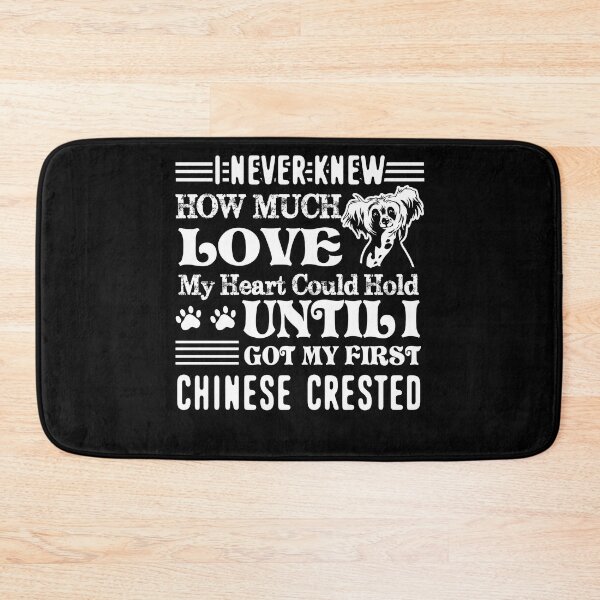 Item preview, I Love Chinese Crested designed and sold by UnknownArtistt.