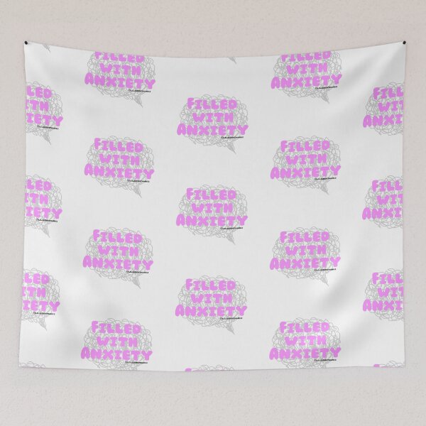 Item preview, Filled with Anxiety. v7 | lilsboobthangs designed and sold by lilsboobthangs.