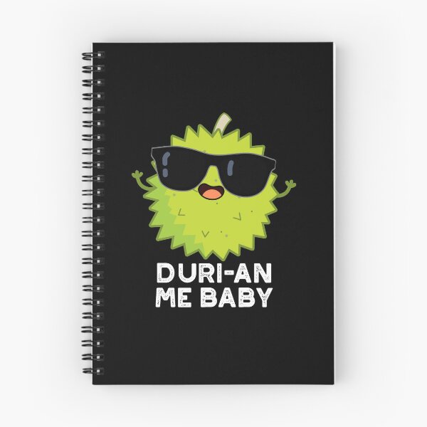 Item preview, Duri-an Me Baby Funny Durian Fruit Puns (Dark BG) designed and sold by punnybone.