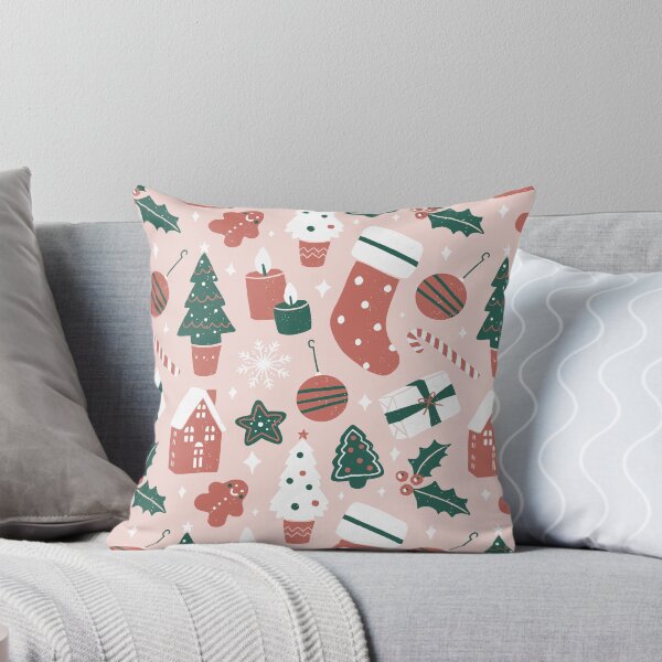 Item preview, Christmas Cheer - Vintage Pink designed and sold by CircusCreative.