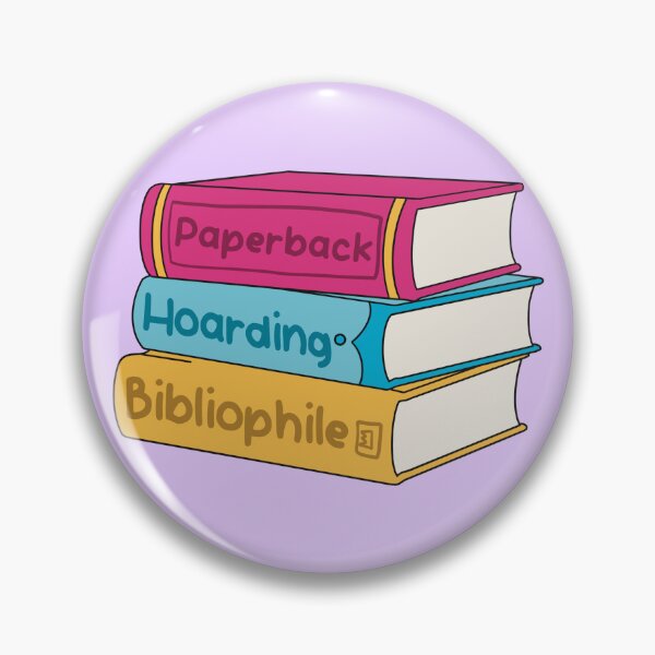 Item preview, Paperback hoarding bibliophile bookstack designed and sold by Brews n Books.