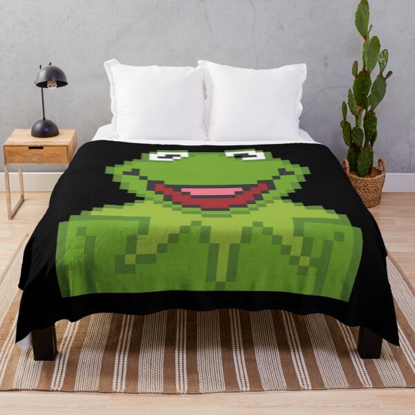 Item preview, Kermit The Muppets Pixel Character designed and sold by HarinWijenayake.