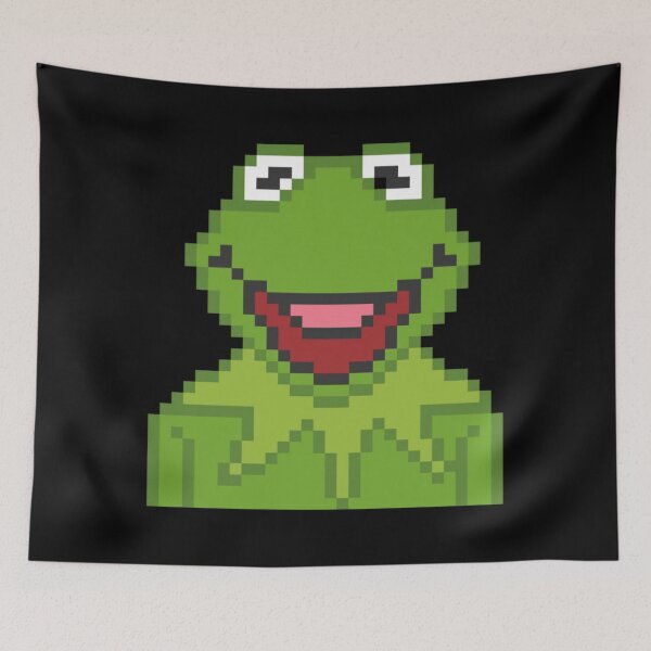 Item preview, Kermit The Muppets Pixel Character  designed and sold by HarinWijenayake.