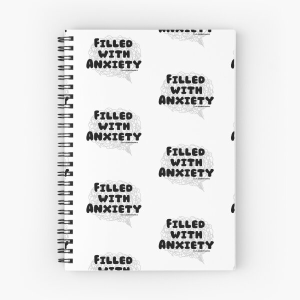 Item preview, Filled with Anxiety. v9 | lilsboobthangs designed and sold by lilsboobthangs.