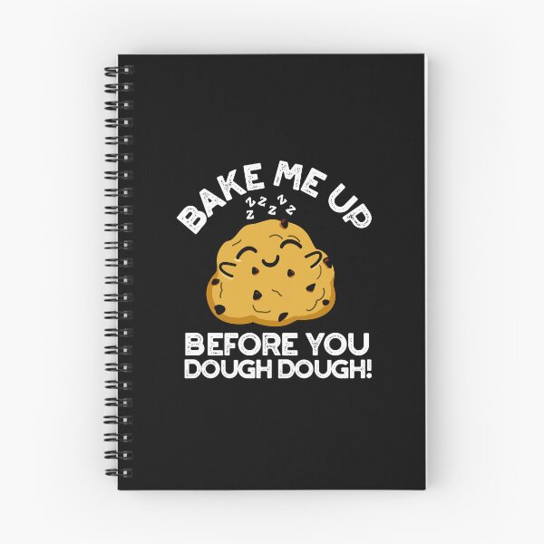 Item preview, Bake Me Up Before You Dough Dough Funny Baking Puns (Dark BG) designed and sold by punnybone.