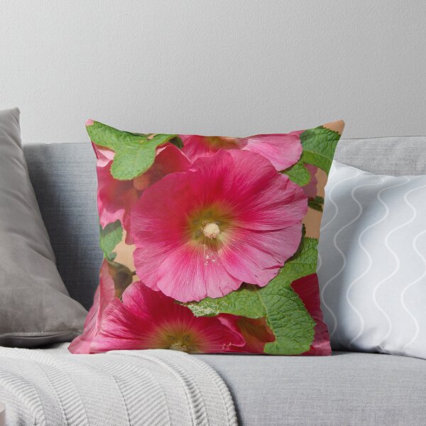 Item preview, Pink Hollyhocks designed and sold by KerstinB.