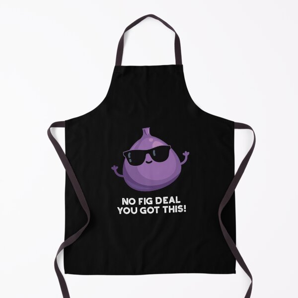 Item preview, No Fig Deal I Got This Funny Fruit Puns (Dark BG) designed and sold by punnybone.