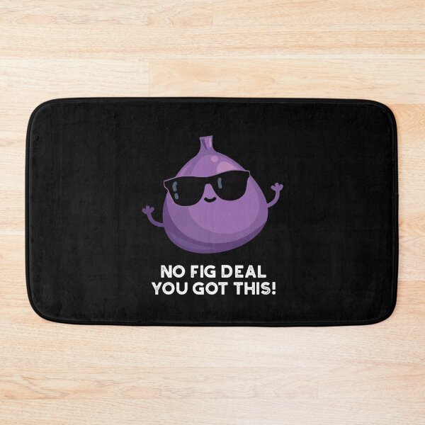 Item preview, No Fig Deal I Got This Funny Fruit Puns (Dark BG) designed and sold by punnybone.