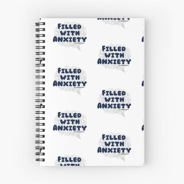 Item preview, Filled with Anxiety. v8 | lilsboobthangs designed and sold by lilsboobthangs.