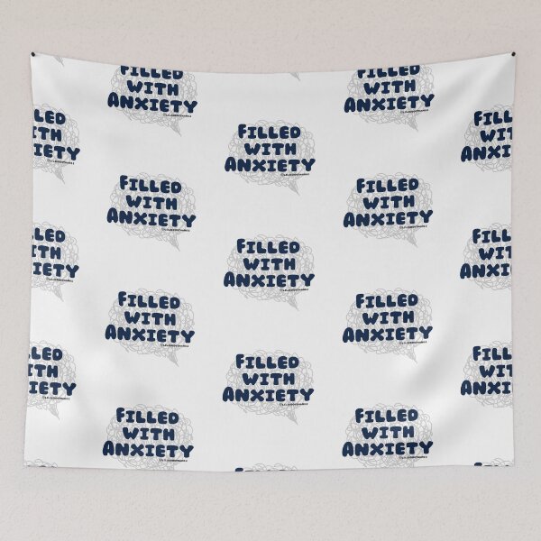 Item preview, Filled with Anxiety. v8 | lilsboobthangs designed and sold by lilsboobthangs.