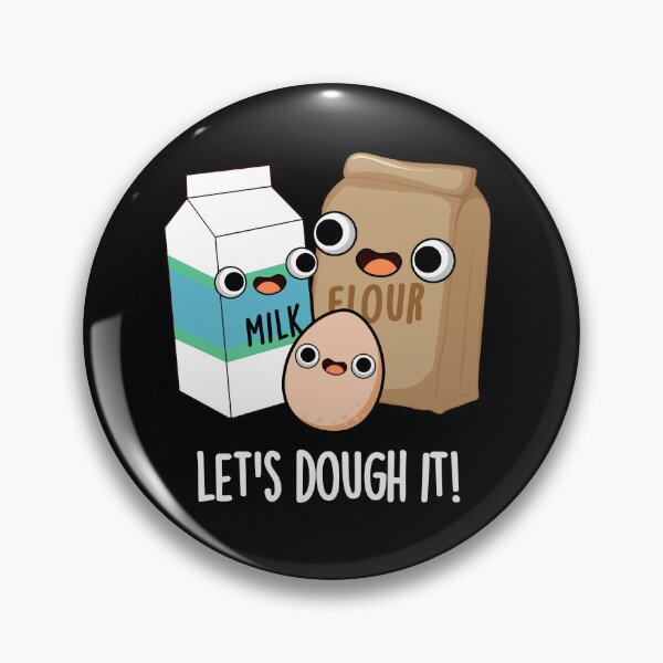 Item preview, Let's Dough It Funny Baking Puns (Dark BG) designed and sold by punnybone.