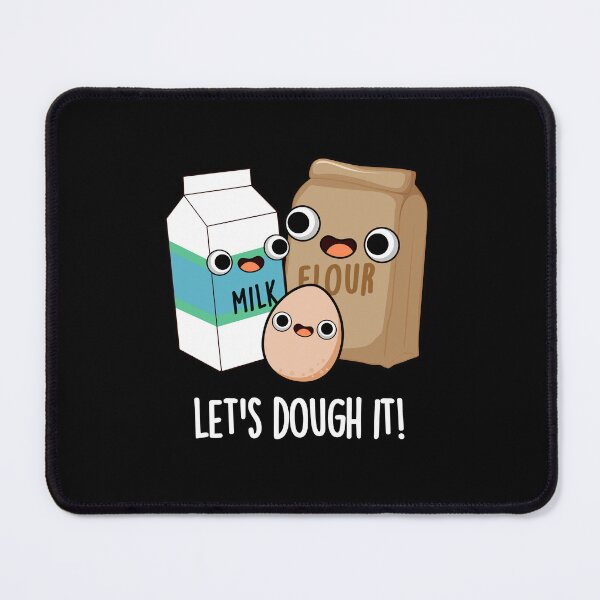 Item preview, Let's Dough It Funny Baking Puns (Dark BG) designed and sold by punnybone.