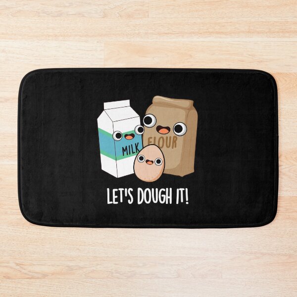 Item preview, Let's Dough It Funny Baking Puns (Dark BG) designed and sold by punnybone.