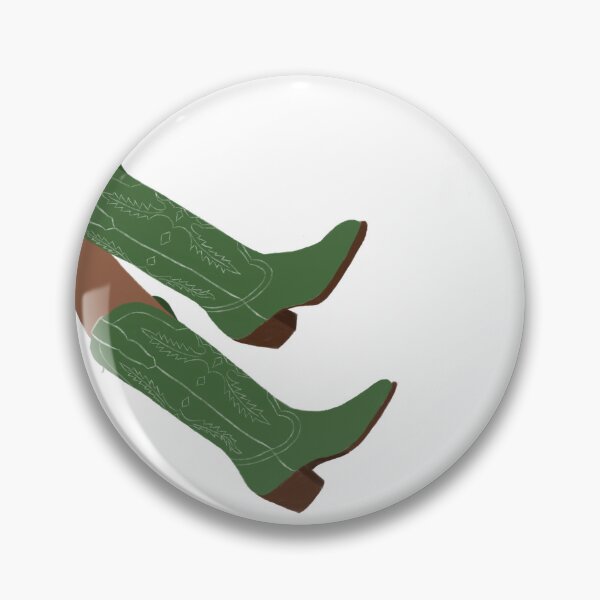 Item preview, Green Cowboy Boots designed and sold by RebeccaRapp.