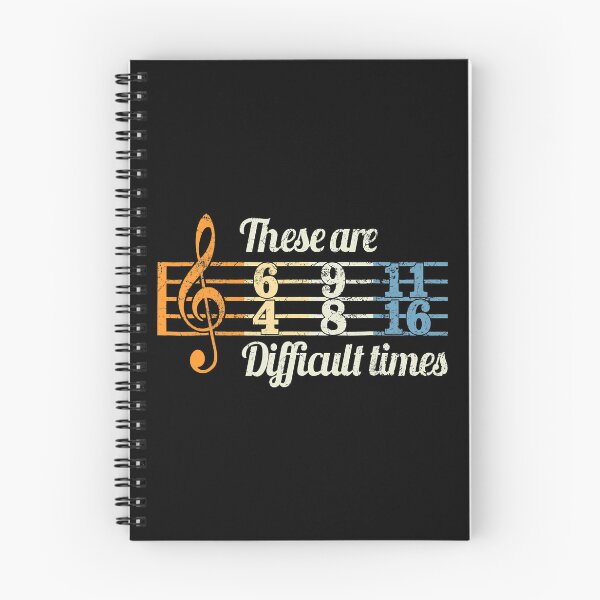 Item preview, These Are Difficult Times Vintage Music Lover Musician designed and sold by Abaddon-art.