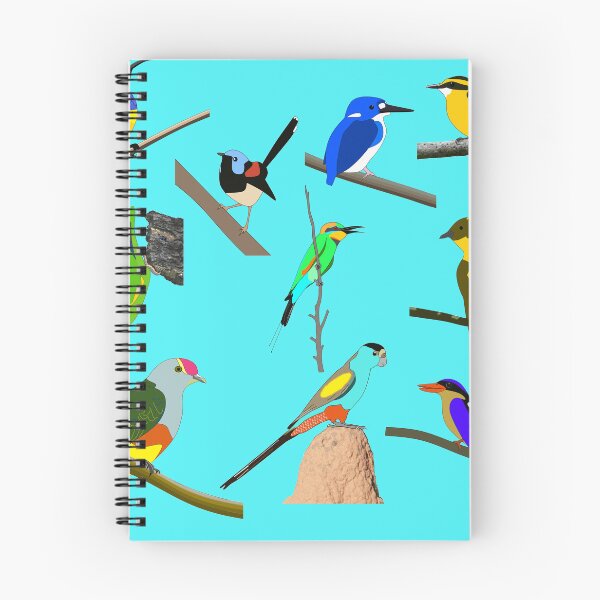 Item preview, Lots of Birds on Clear background designed and sold by CairnsBirders.