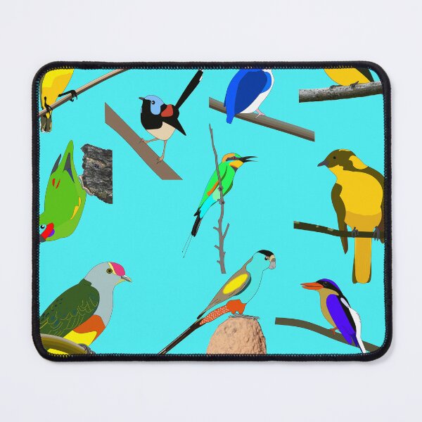 Item preview, Lots of Birds on Clear background designed and sold by CairnsBirders.