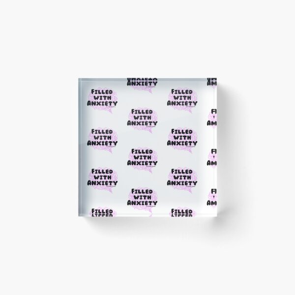 Item preview, Filled with Anxiety. v5 | lilsboobthangs designed and sold by lilsboobthangs.