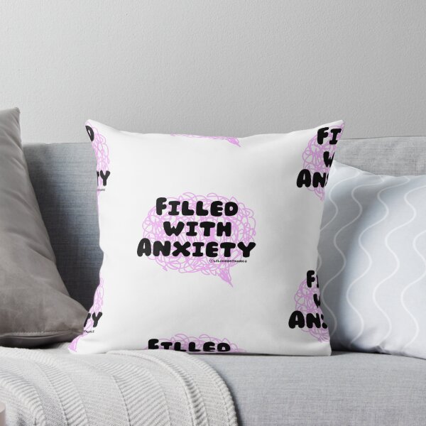 Item preview, Filled with Anxiety. v5 | lilsboobthangs designed and sold by lilsboobthangs.