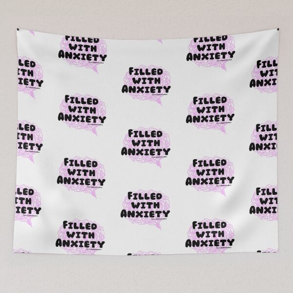 Item preview, Filled with Anxiety. v5 | lilsboobthangs designed and sold by lilsboobthangs.